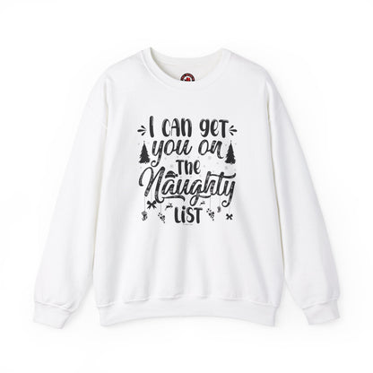 I Can Get You On The Naughty List Crewneck Sweatshirt The Devil's Pickle