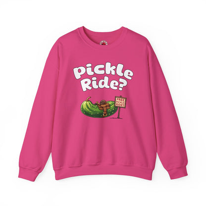 Pickle Ride Crewneck Sweatshirt The Devil's Pickle