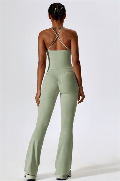 The Lily Belle Sports Bra Flared Leggings 2-Piece Set Fitglutes Activewear Gymwear Sportswear & Workout Clothes