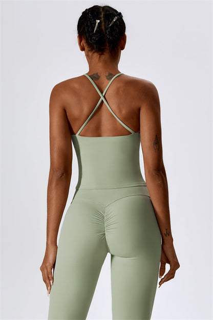 The Lily Belle Sports Bra Flared Leggings 2-Piece Set Fitglutes Activewear Gymwear Sportswear & Workout Clothes