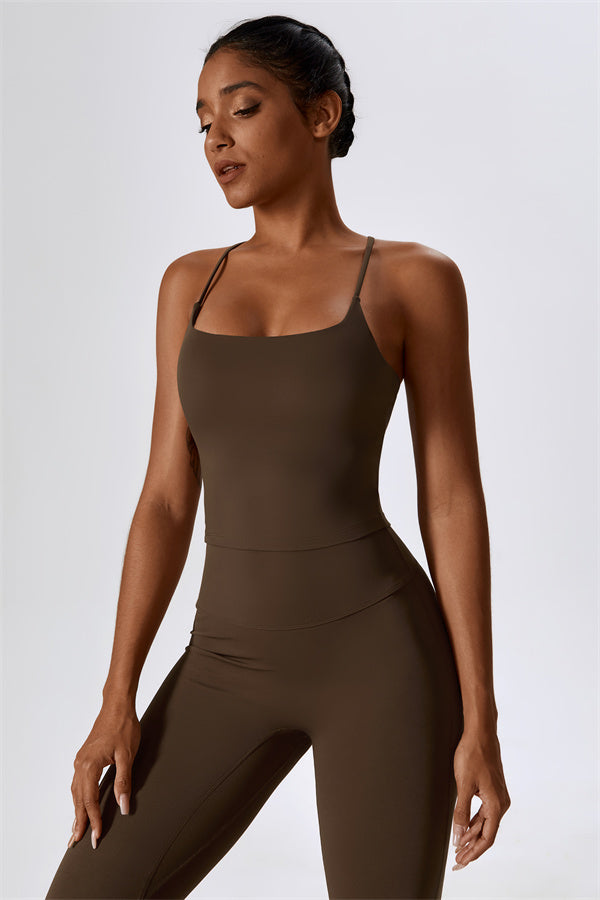 The Lily Belle Sports Bra Flared Leggings 2-Piece Set Fitglutes Activewear Gymwear Sportswear & Workout Clothes