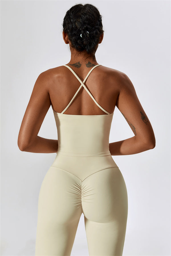The Lily Belle Sports Bra Flared Leggings 2-Piece Set Fitglutes Activewear Gymwear Sportswear & Workout Clothes