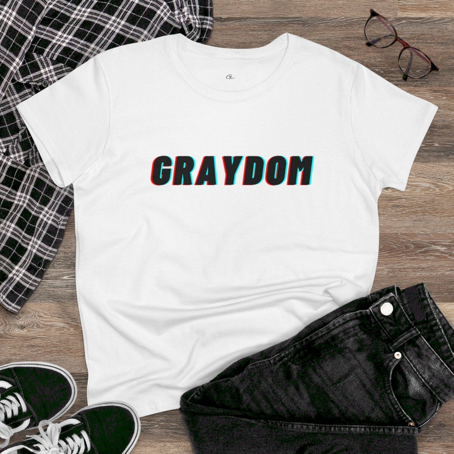 Graydom Women's Midweight Cotton Tee Graydom Grayceful LLC