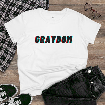 Graydom Women's Midweight Cotton Tee Graydom Grayceful LLC