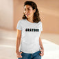 Graydom Women's Midweight Cotton Tee Graydom Grayceful LLC