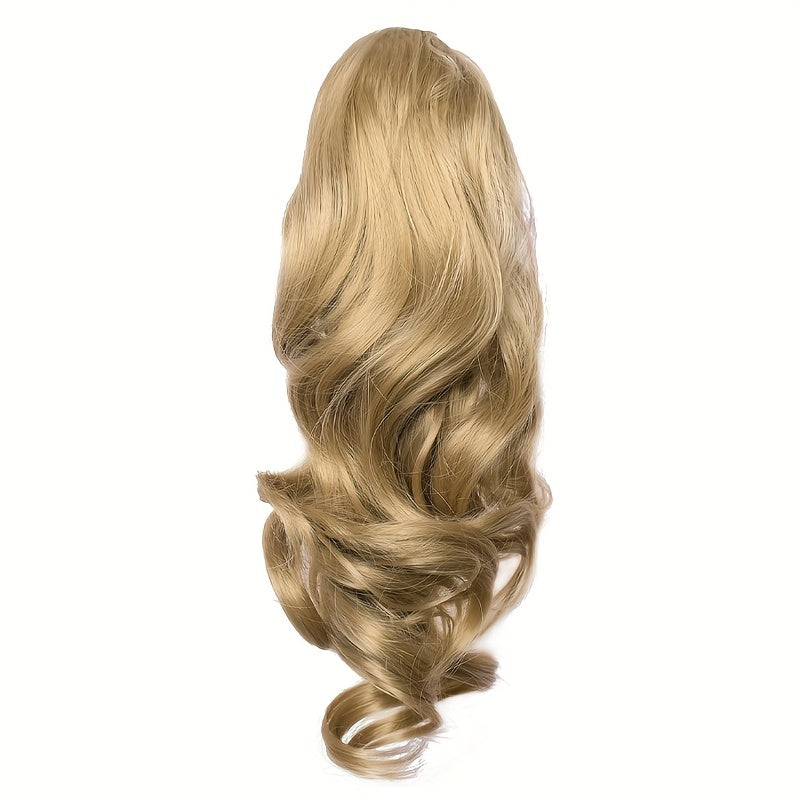 Claw Clip In Body Wave Hair Extensions Long Curly Wavy Ponytail Hair Extensions Synthetic Hair Pieces for Women Girls, Quick Hairstyle, Clip In Hair, Fashionable Wig, Loose Wave, Durable Clipins, Highquality Extensions, Wavy NovaCart