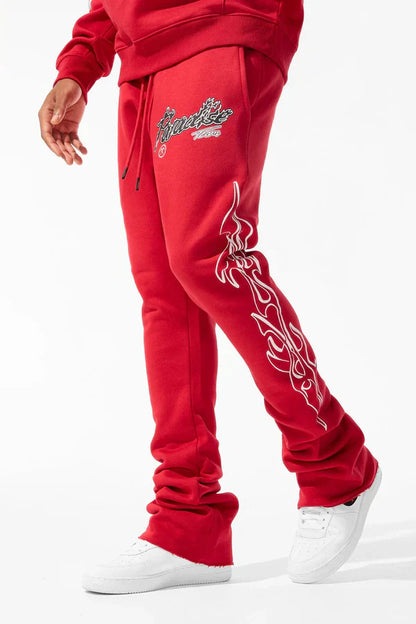Jordan Craig Paradise Tour Fleece Stacked Joggers - Chicago Denim Exchange