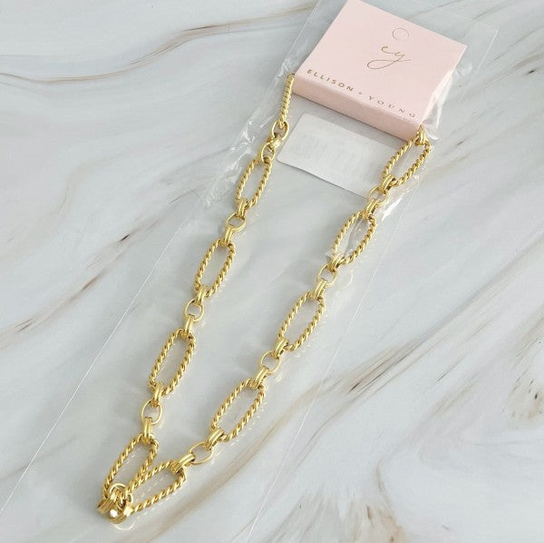 Alternatively Linked Cabled Necklace Shop Style & More | Fresh Looks, Everyday Deals & Free Shipping