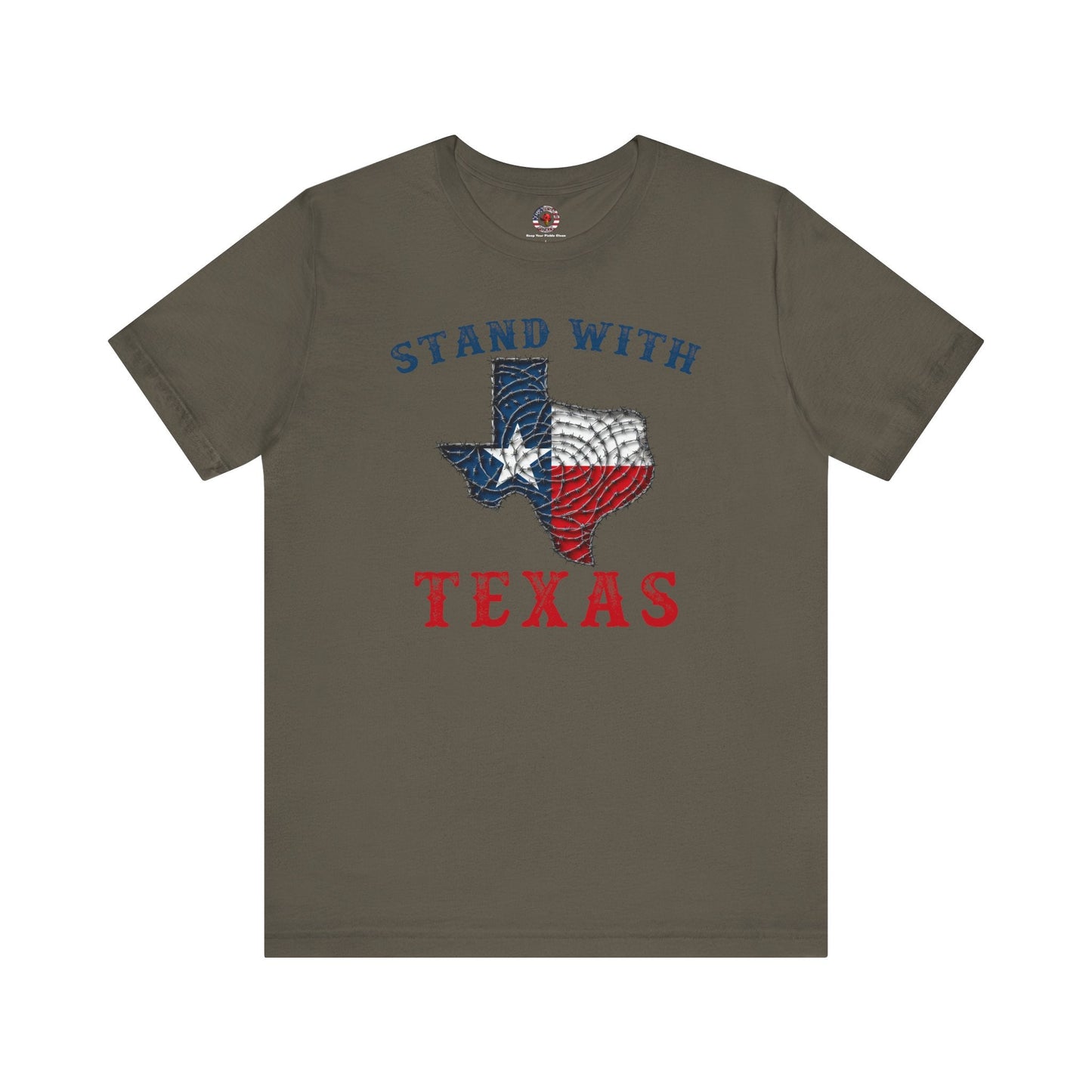 Stand With Texas T-Shirt The Devil's Pickle