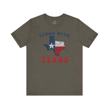 Stand With Texas T-Shirt The Devil's Pickle