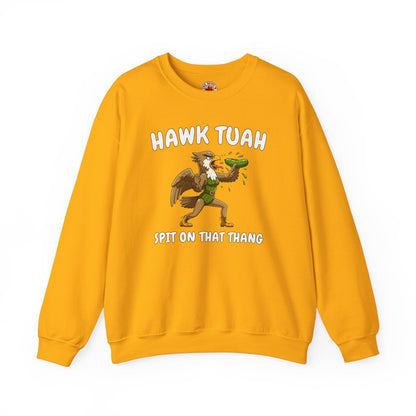 Hawk Tuah Crewneck Sweatshirt The Devil's Pickle