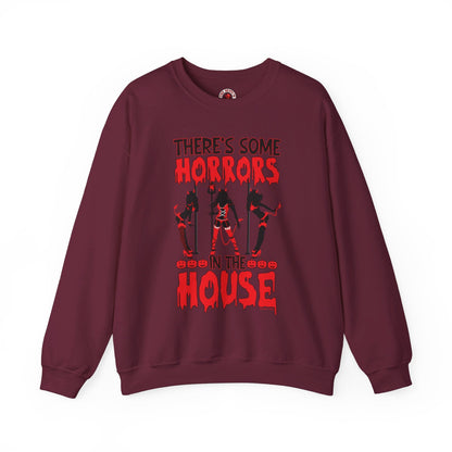 There's Some Horrors In The House Crewneck Sweatshirt The Devil's Pickle