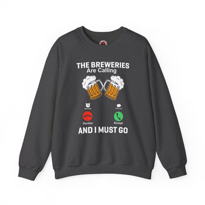 The Breweries Are Calling Crewneck Sweatshirt The Devil's Pickle