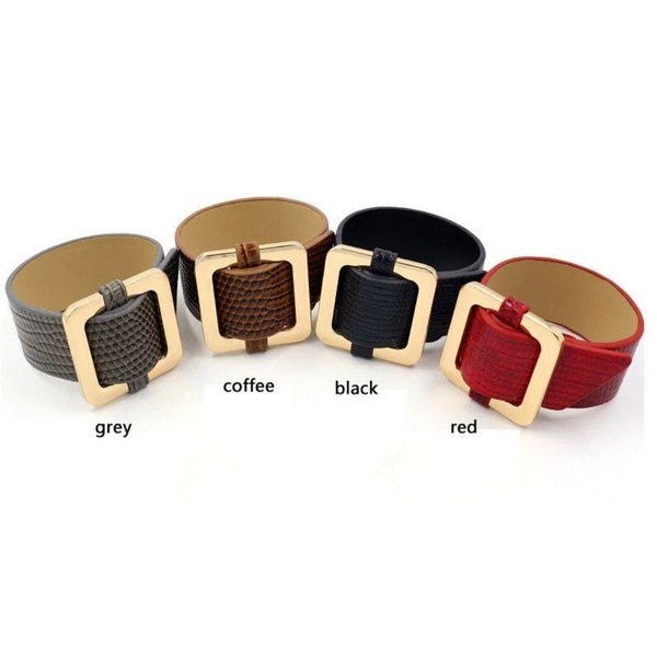 Square Lock Bracelet -Red Shop Style & More | Fresh Looks, Everyday Deals & Free Shipping