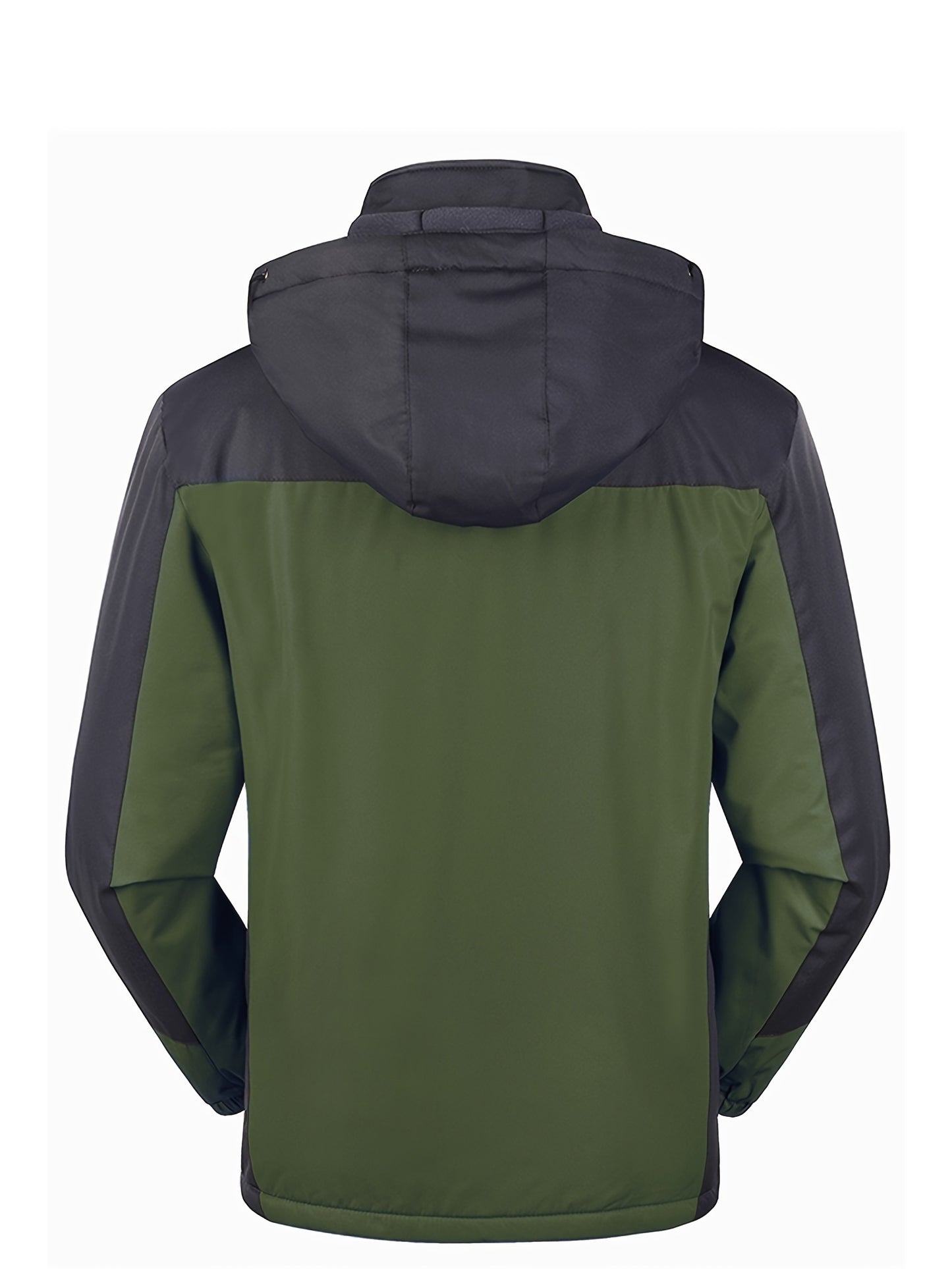 Men'S Outdoor Storm Jacket | Warm, Breathable, Thick Pile, Stand Collar, Regular Fit, Blue Color, Casual Style, Zipper Detail, Suitable for Spring, Autumn, Winter NovaCart