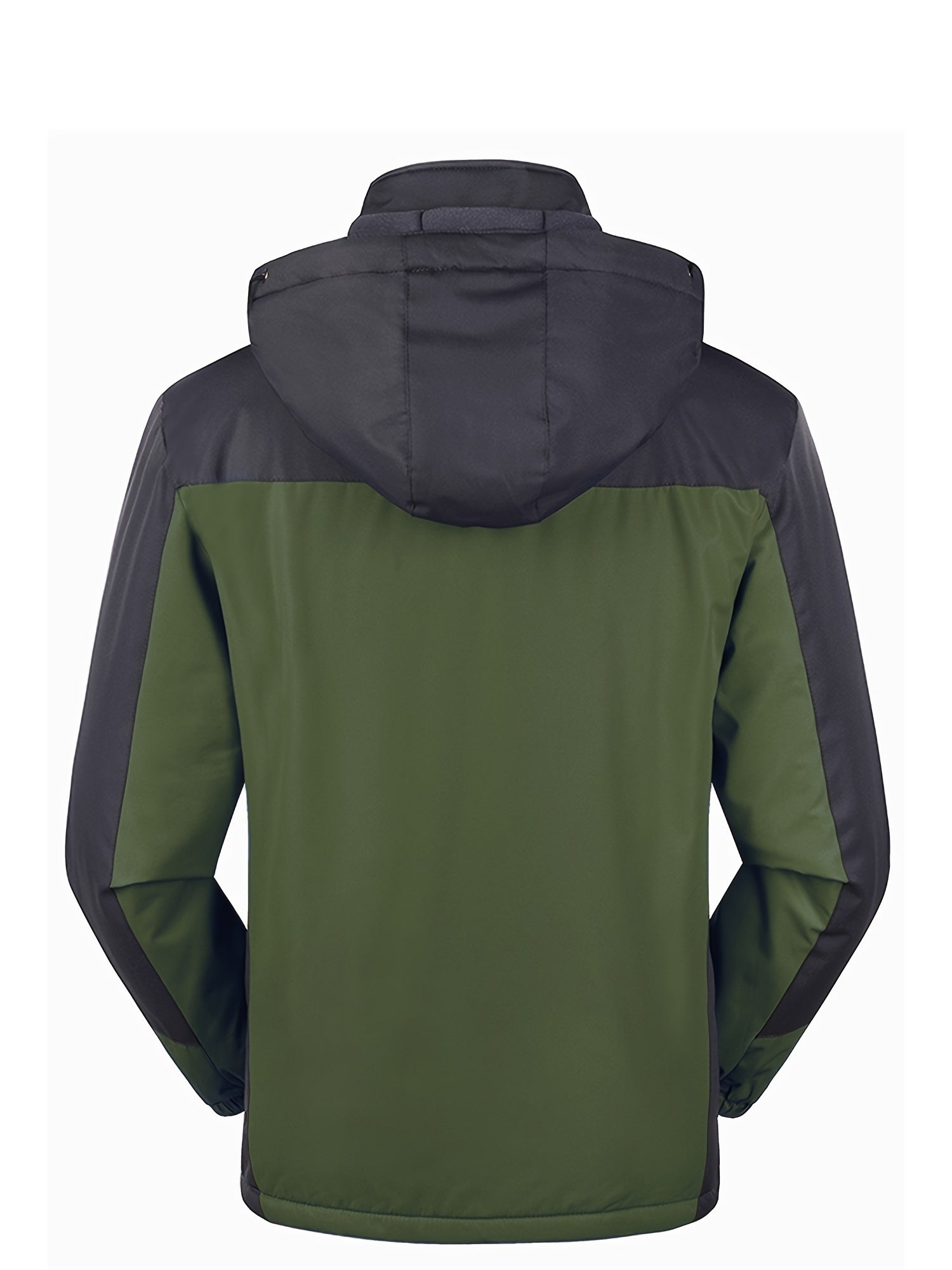 Men'S Outdoor Storm Jacket | Warm, Breathable, Thick Pile, Stand Collar, Regular Fit, Blue Color, Casual Style, Zipper Detail, Suitable for Spring, Autumn, Winter NovaCart