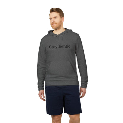 adidas Unisex Fleece Hoodie "Graythentic" Grayceful LLC