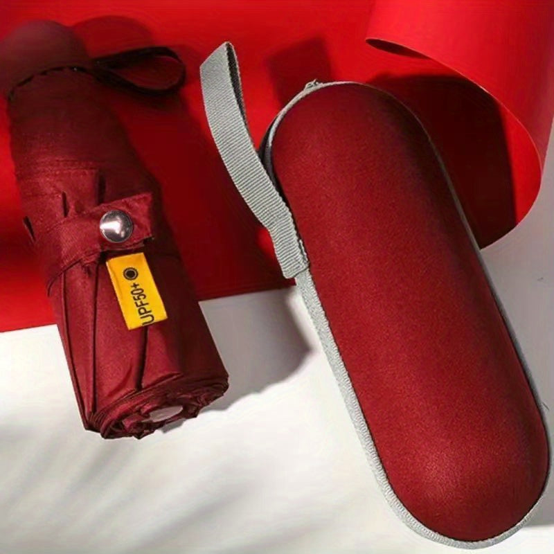 six-rib capsule umbrella, pocket umbrella NovaCart