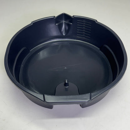 FLOTOOL (12 PACK) 8 Quart Drain Pan Sz 16.5” L x 15” W x 4” H, Black 42108MI PayWut