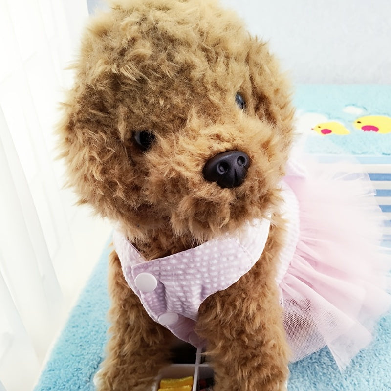 Cute Dog Dress with Mesh Design NovaCart