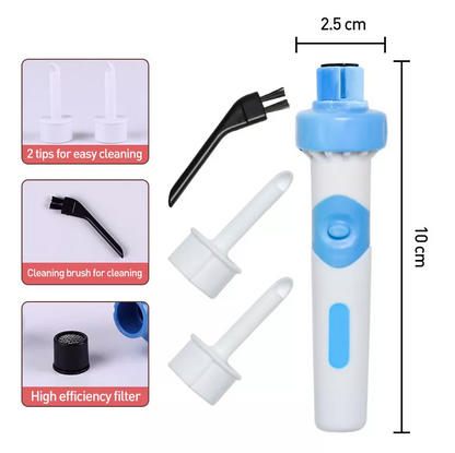 Safety Electric Cordless Vacuum Ear Cleaner Wax Remover Painless Cleaning Tool New Era Fashion LLc