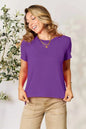 Basic Bae Full Size Round Neck Short Sleeve T-Shirt West2East Surf
