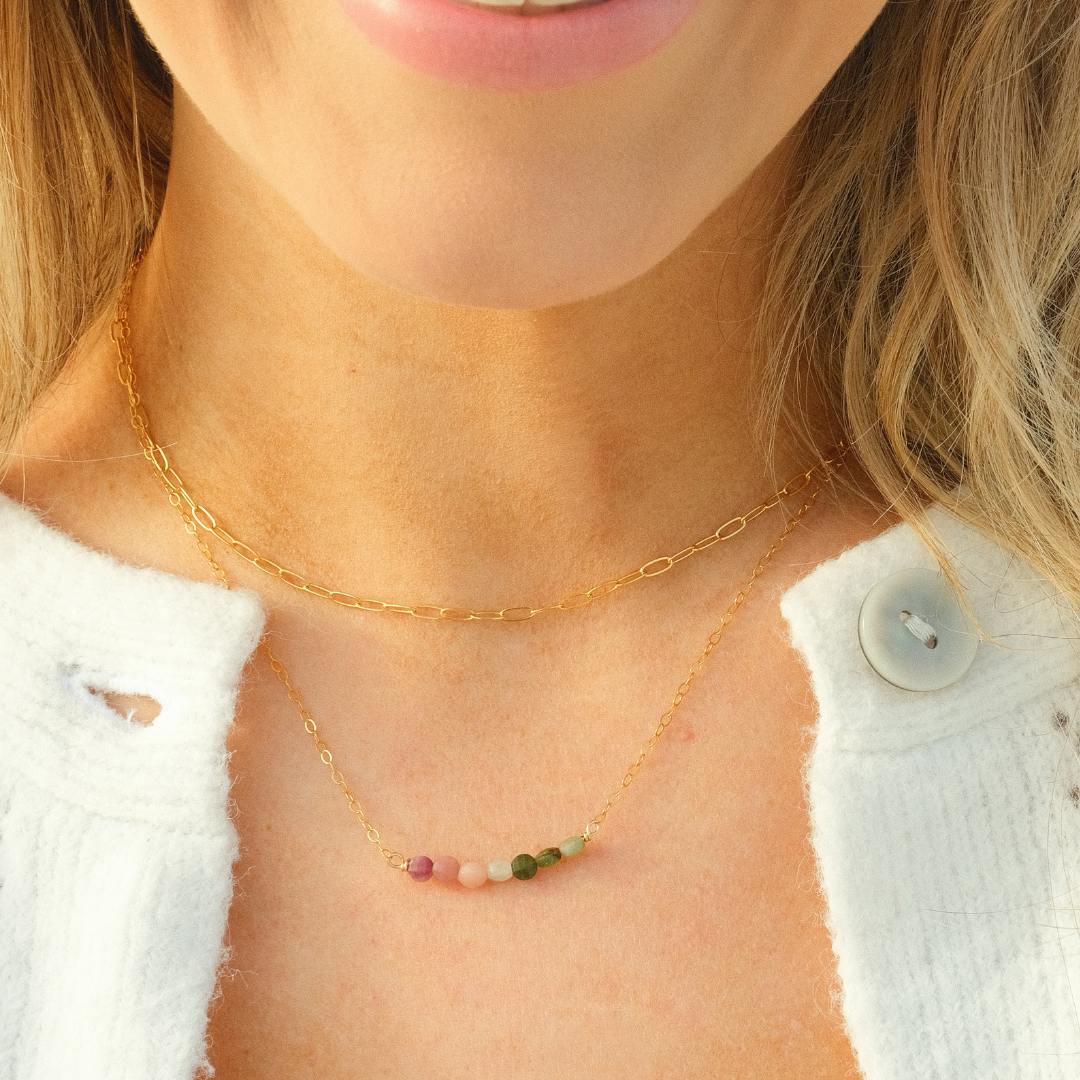 Watermelon Bar Necklace Emily Anne Designs LLC
