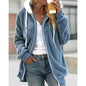Plush Zipper Hooded Jacket | Warm, Cozy & Stylish for the Cowgirl Lifestyle Country in My Heart