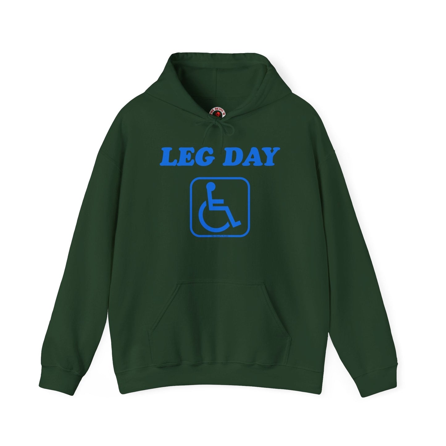 Leg Day Handicap Hooded Sweatshirt The Devil's Pickle