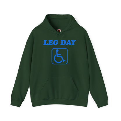 Leg Day Handicap Hooded Sweatshirt The Devil's Pickle