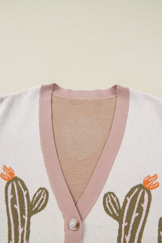 Plus Size Western Cactus Button-front Cardigan Shop Style & More | Fresh Looks, Everyday Deals & Free Shipping
