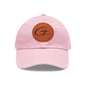 Hat with Leather Patch (Round) Grayceful LLC