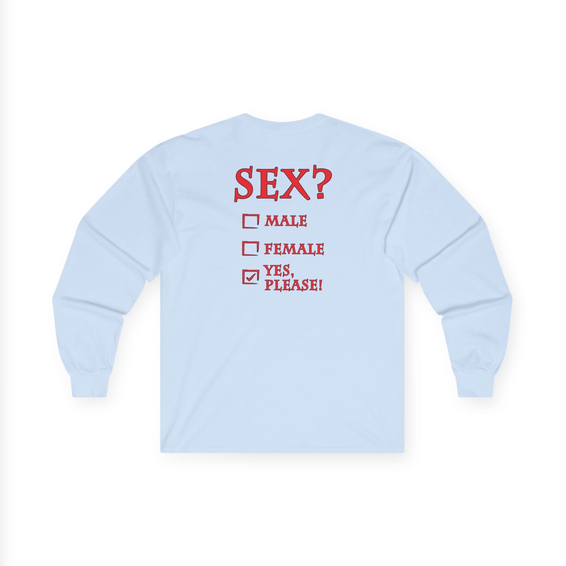 Sex? Yes, Please Long Sleeve Tee The Devil's Pickle