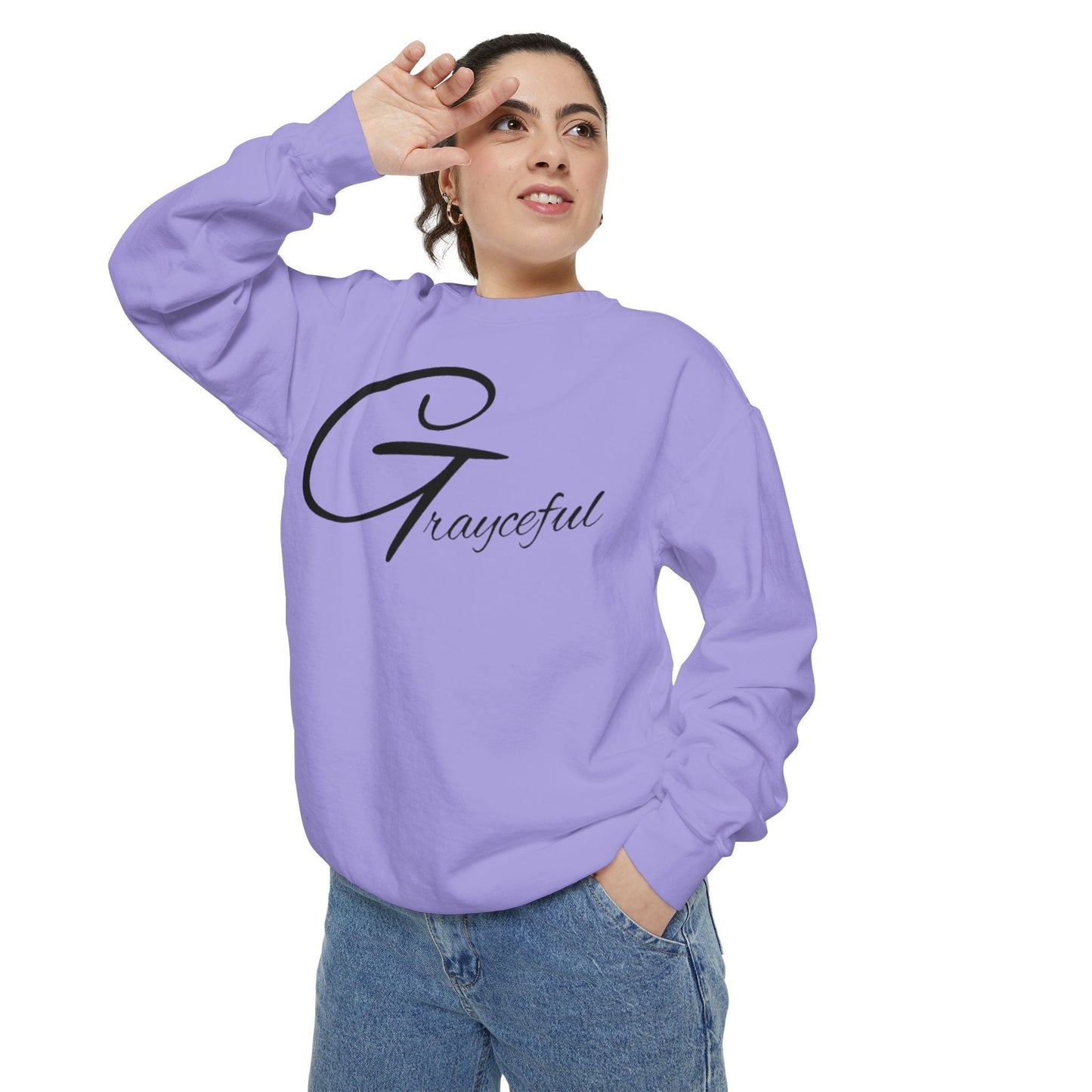 Unisex Garment-Dyed Sweatshirt Grayceful LLC