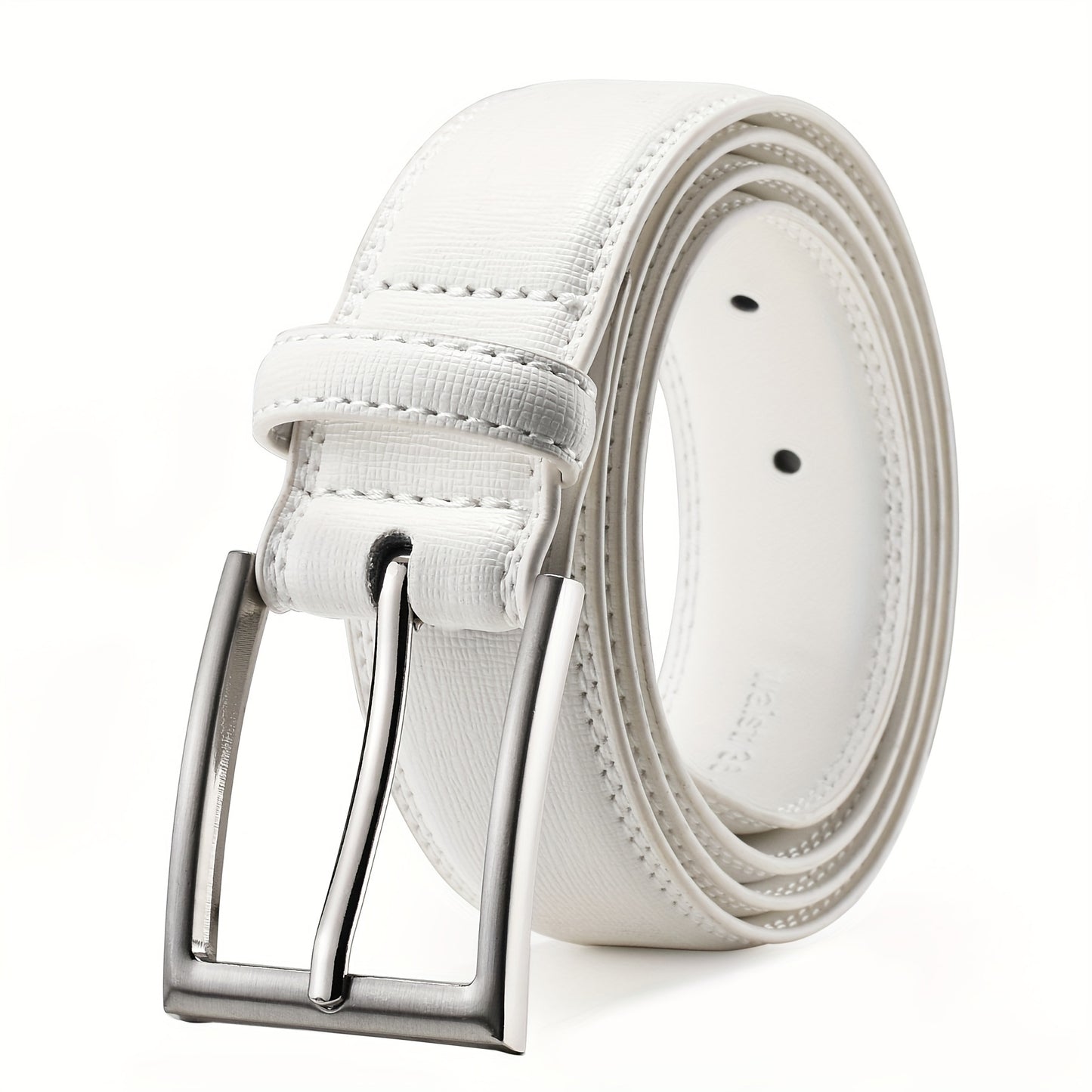 Men's Leather Belt, Fashion & Classic Casual Belt with Single Prong Buckle for Jeans, Pants, Work And Business, Gift for Dad & Husband NovaCart