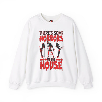 There's Some Horrors In The House Crewneck Sweatshirt The Devil's Pickle