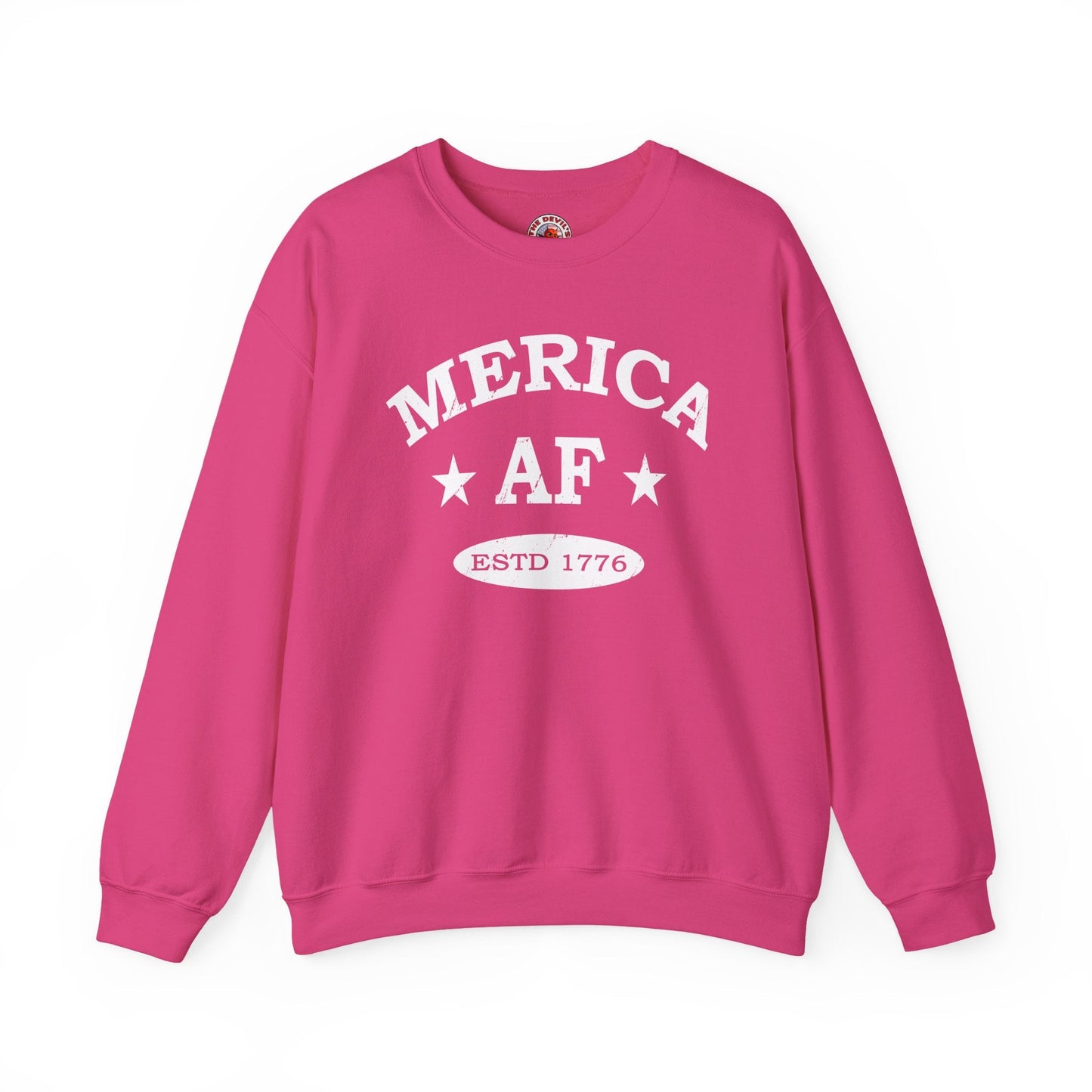 Merica AF Crewneck Sweatshirt The Devil's Pickle