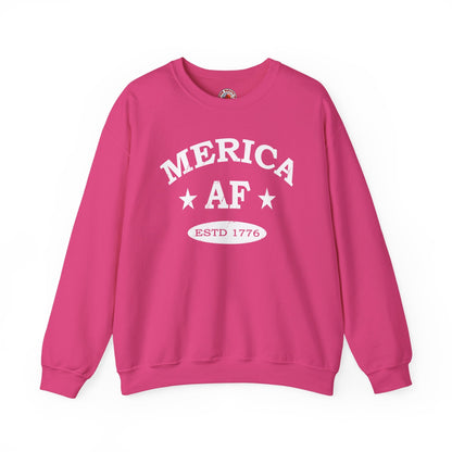 Merica AF Crewneck Sweatshirt The Devil's Pickle