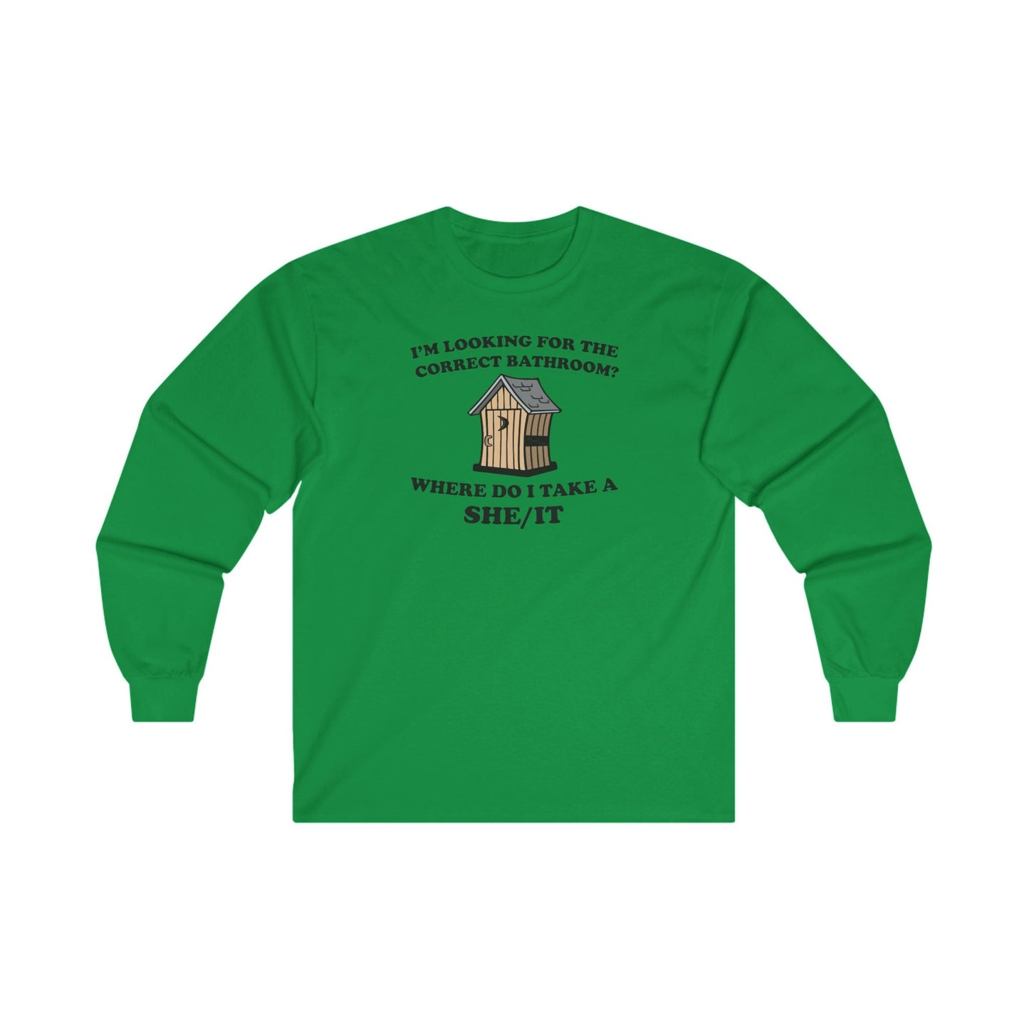 I'm Looking For The Correct Bathroom Long Sleeve Tee The Devil's Pickle