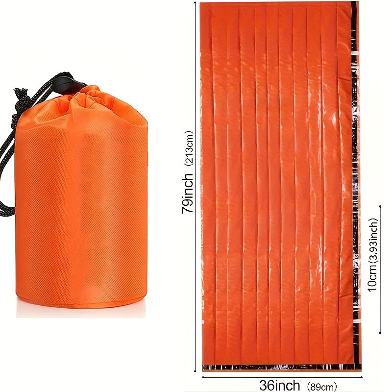 1/2pcs Outdoor Sleeping Bag, Emergency Camping Hiking Sleeping Bag,, High Quality, Low Negative Reviews NovaCart