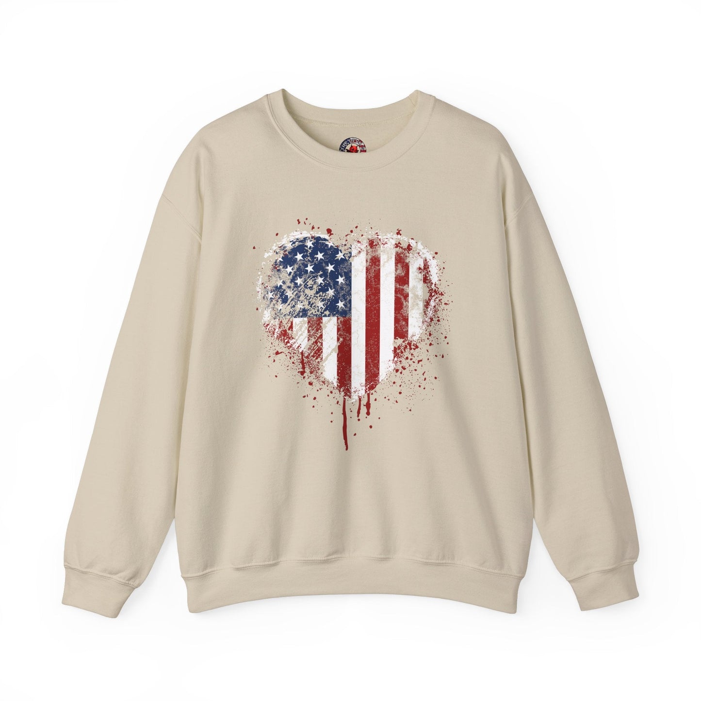 American Heart Crewneck Sweatshirt The Devil's Pickle