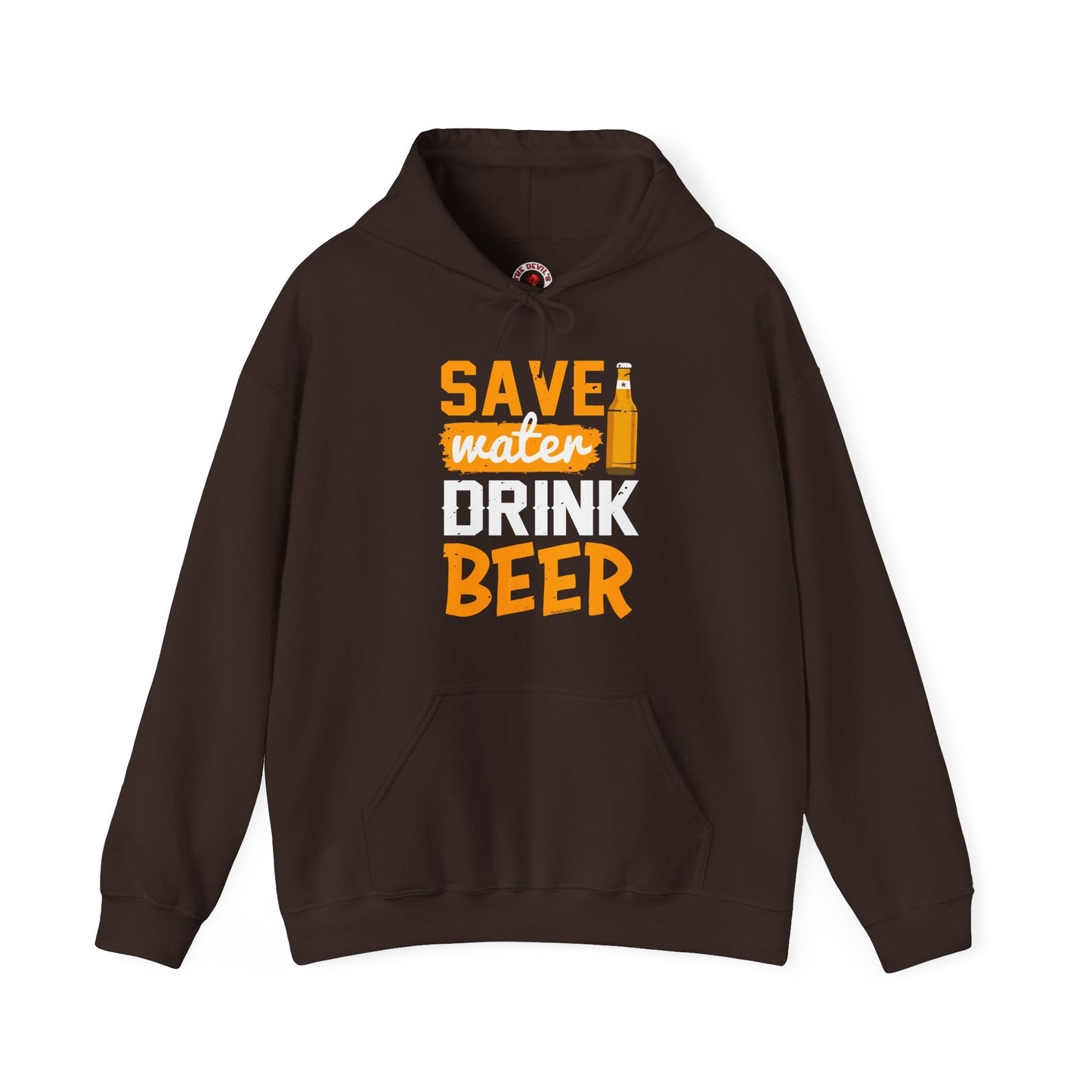 Save Water Drink Beer Hooded Sweatshirt The Devil's Pickle