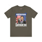 Abraham Drinking T-Shirt The Devil's Pickle