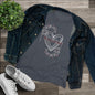 Grayhearted Women's Triblend Tee - Floral Heart Design Grayceful LLC