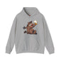 Beer Drinking Boar Hooded Sweatshirt The Devil's Pickle