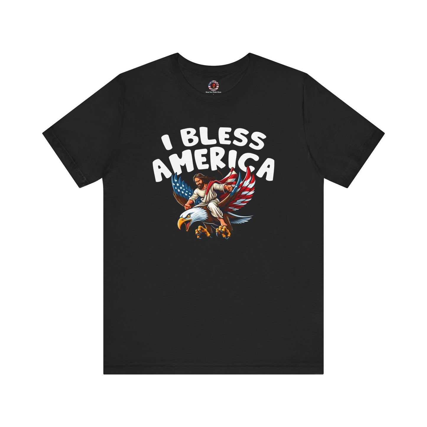 I Bless America T-Shirt The Devil's Pickle