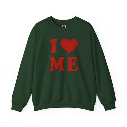I Heart Me Crewneck Sweatshirt The Devil's Pickle