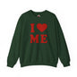 I Heart Me Crewneck Sweatshirt The Devil's Pickle
