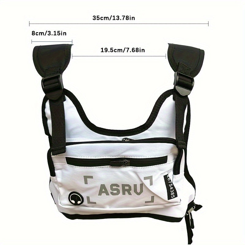 [Tactical Backpack] Durable ASRUV Tactical Backpack | Multi-Functional Outdoor Hiking and Training Waist Bag with Utility Pockets, Zipper Closure, and Woven Design for Sports and Casual Use NovaCart