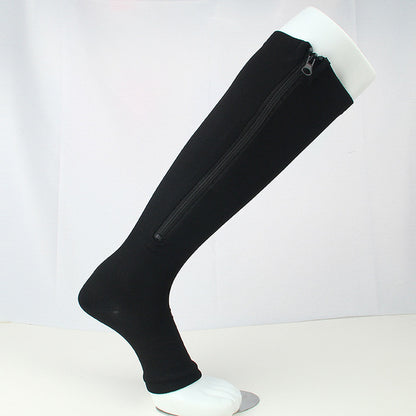 Toeless Compression Socks With Side Zipper For All Day Wear, Sports Socks NovaCart